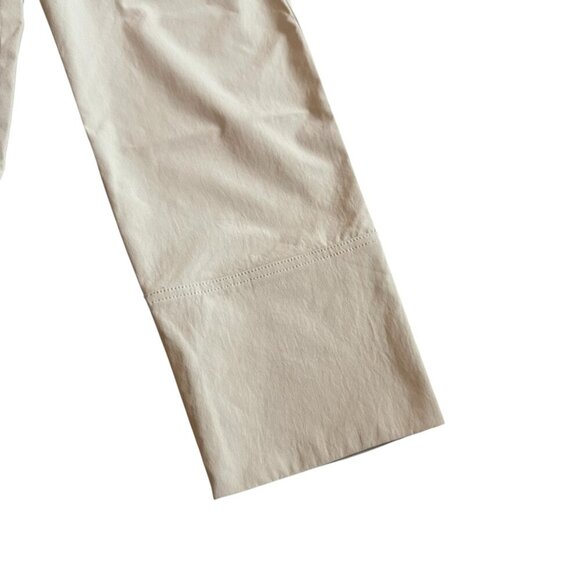 Hoka One One Transport Pants Khaki Fold Over Classic Casual Size Small Women NWT - Picture 5 of 15